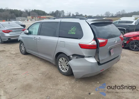 2015 Toyota Sienna Xle 8 Passenger from USA, damaged, VIN 5TDYK3DC6FS578662